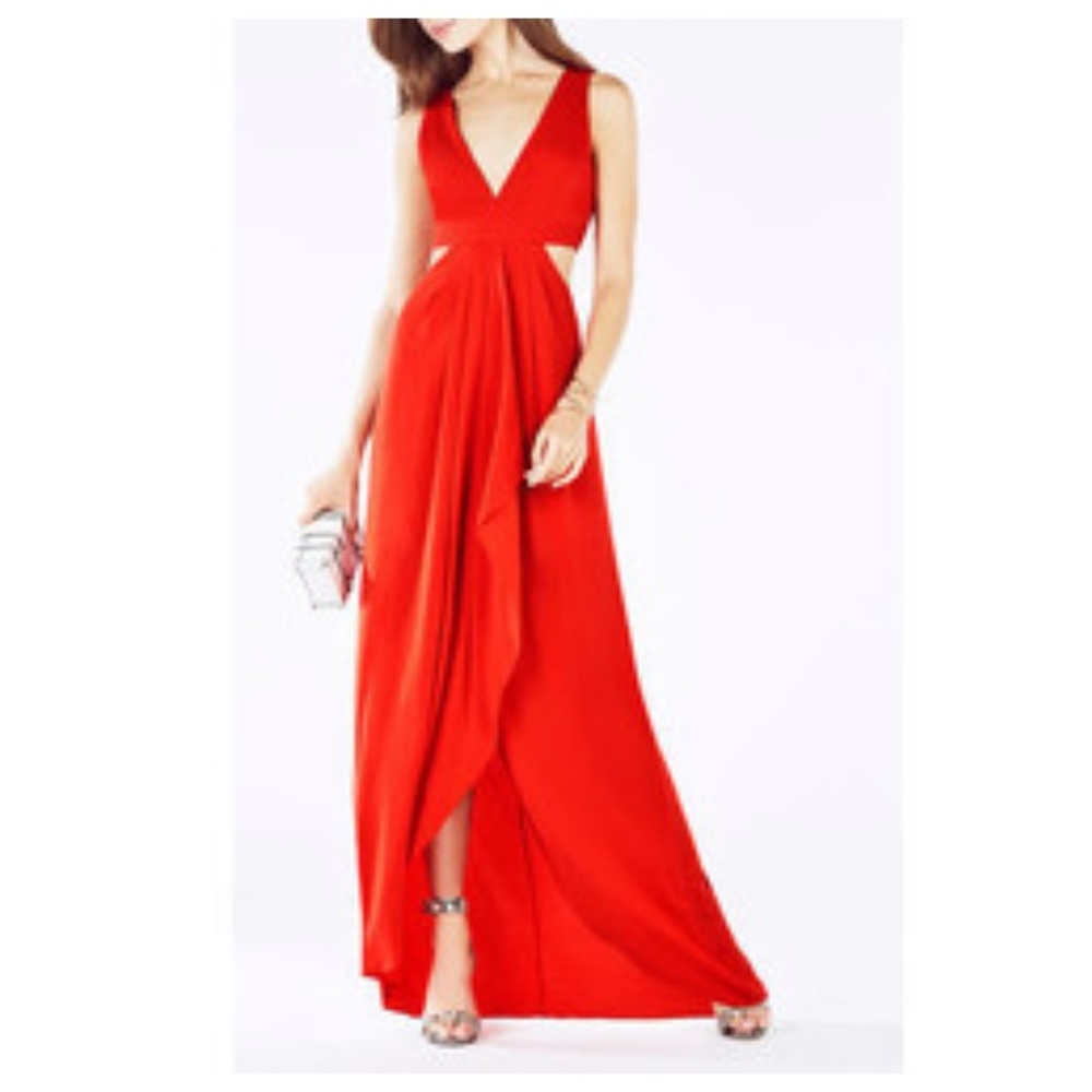 NWT - BCBG Max Azria Evening Gown w/ cutouts